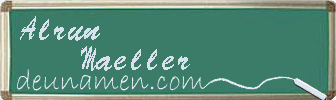 Alrun Maeller Visitenkarte
